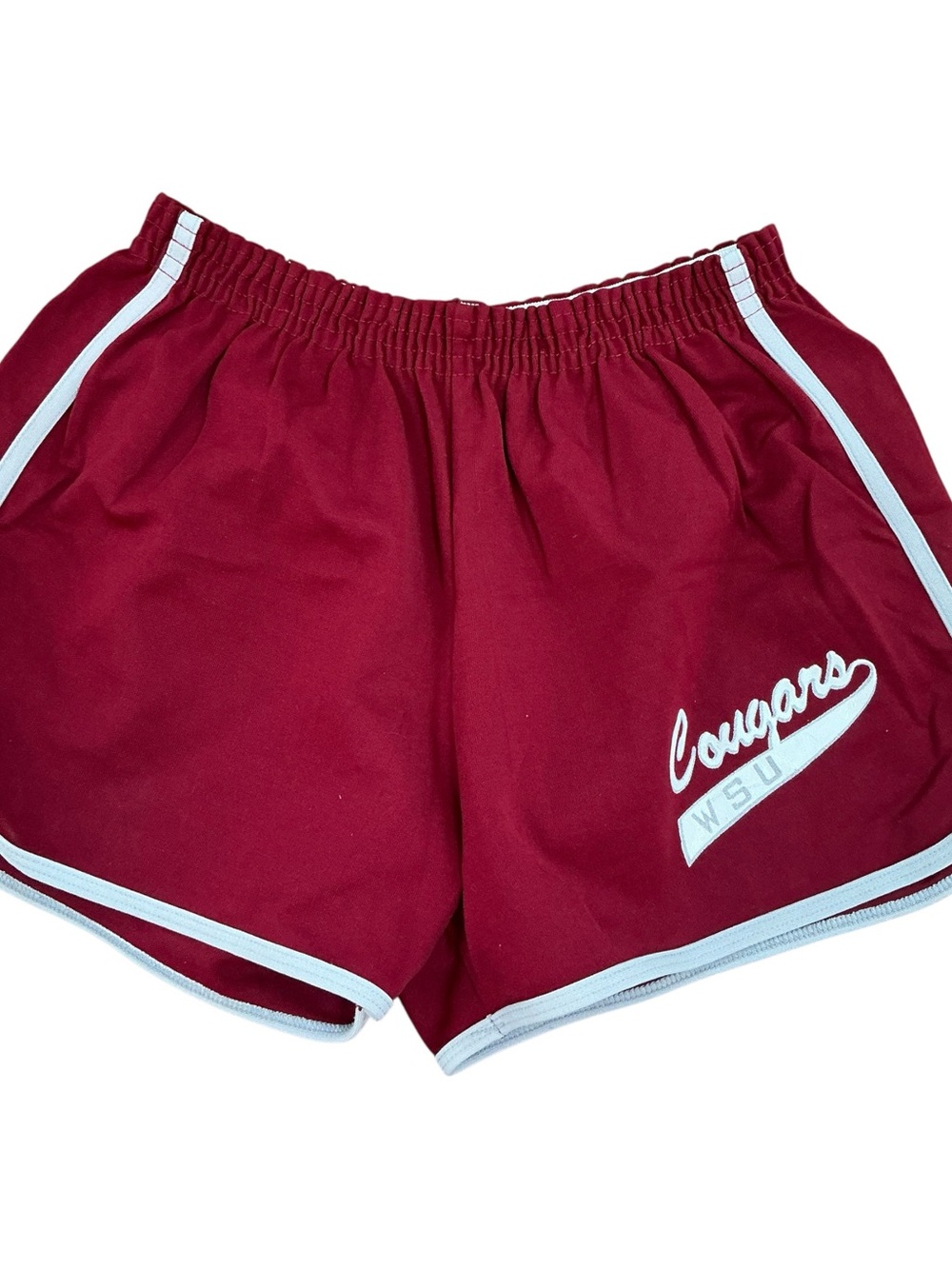 Vintage 70s Champion Washington State Cougars shorts Size Small USA made